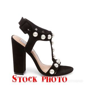 Fancy pearl studded Ella heel
